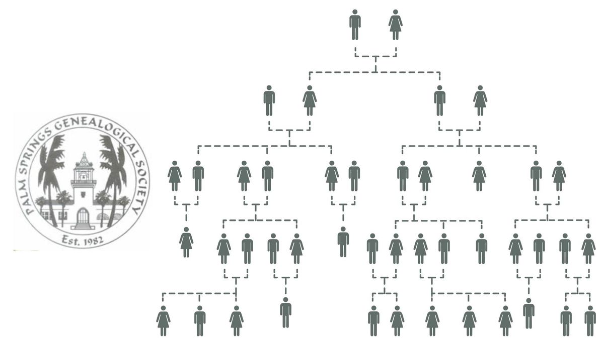 Palm Springs Genealogy Society Lecture "Show & Tell"