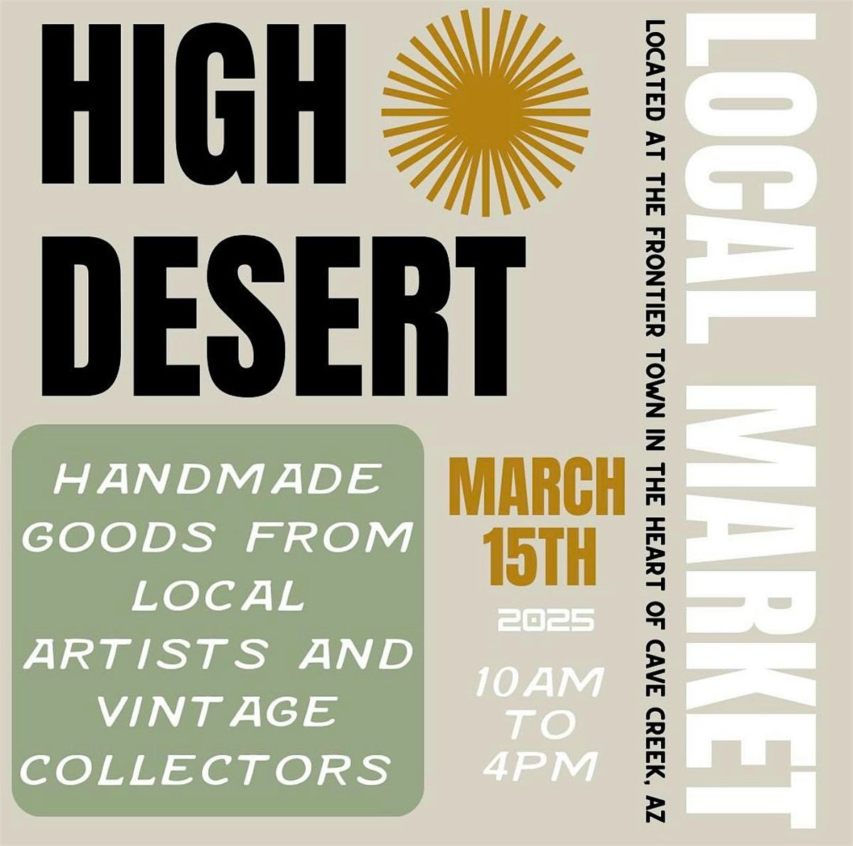 High Desert Market & Home Show