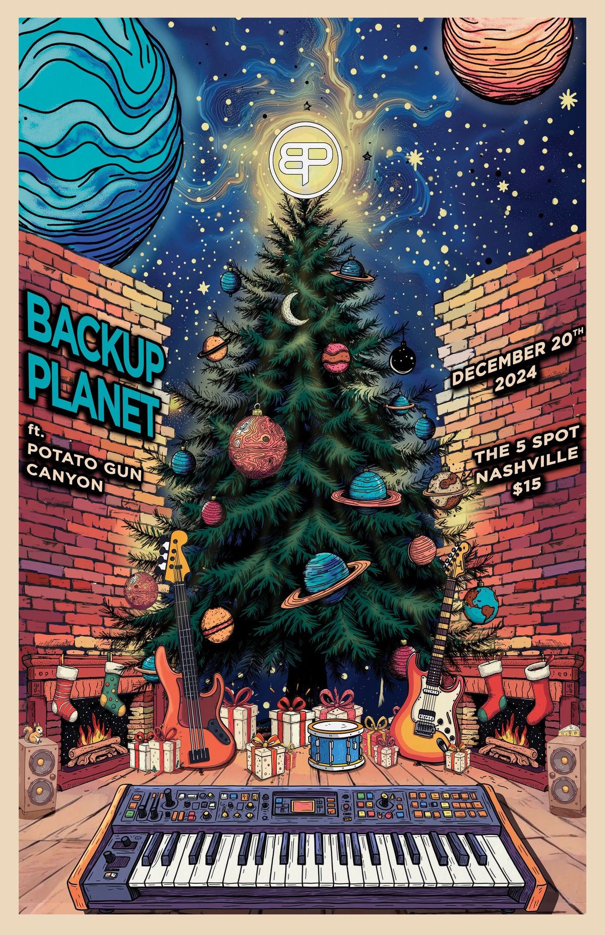 Backup Planet\u2019s Funky Holiday Throw Down @ The 5 Spot 12\/20\/24