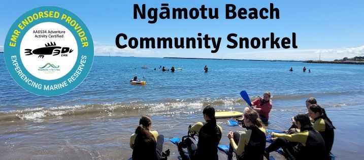 Ng\u0101motu EMR Community Snorkel Day