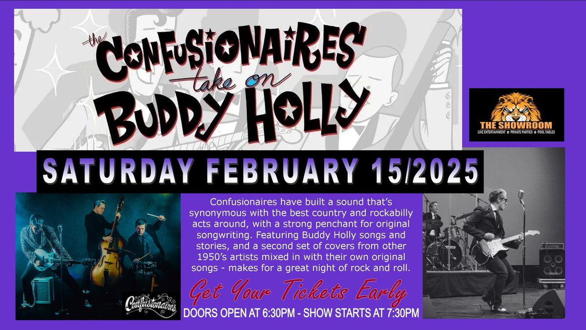 Confusionaires take on Buddy Holly