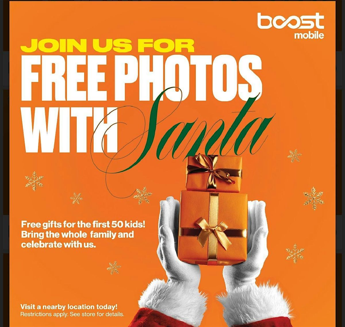 Free Photo with Santa