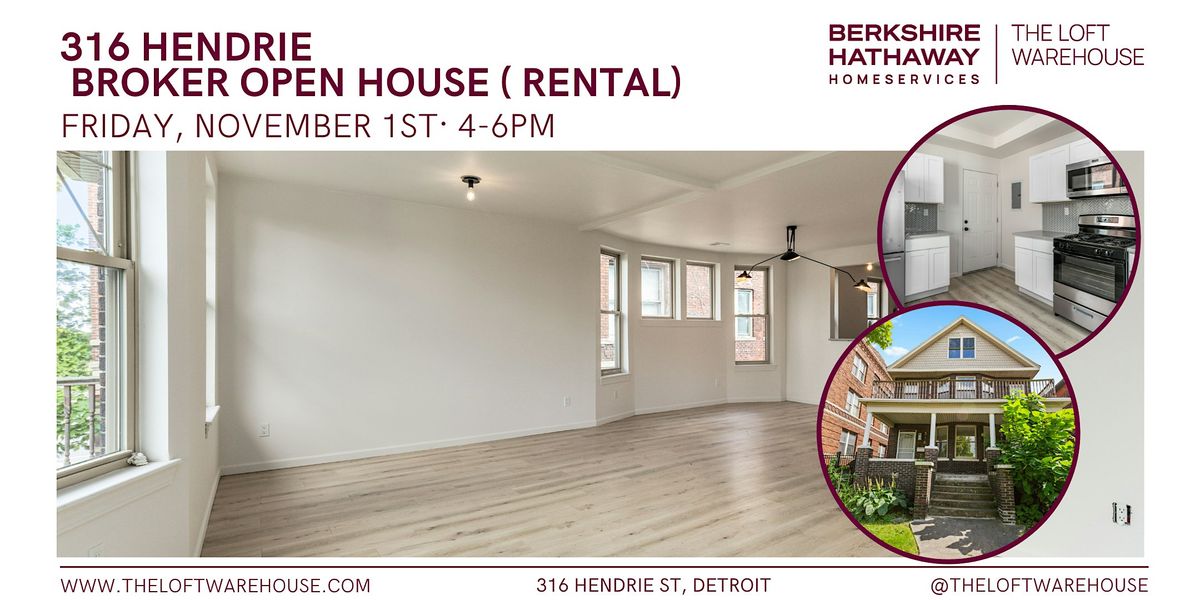 Broker Open for Hendrie Rentals on Friday 11\/1