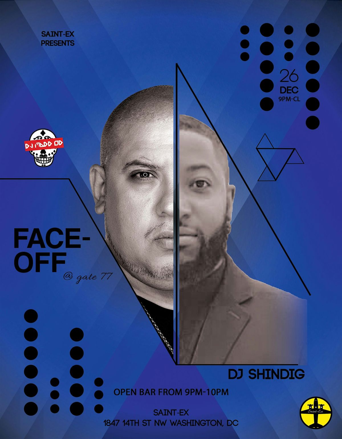 The Face Off (Open Bar) Hip Hop Holiday Party