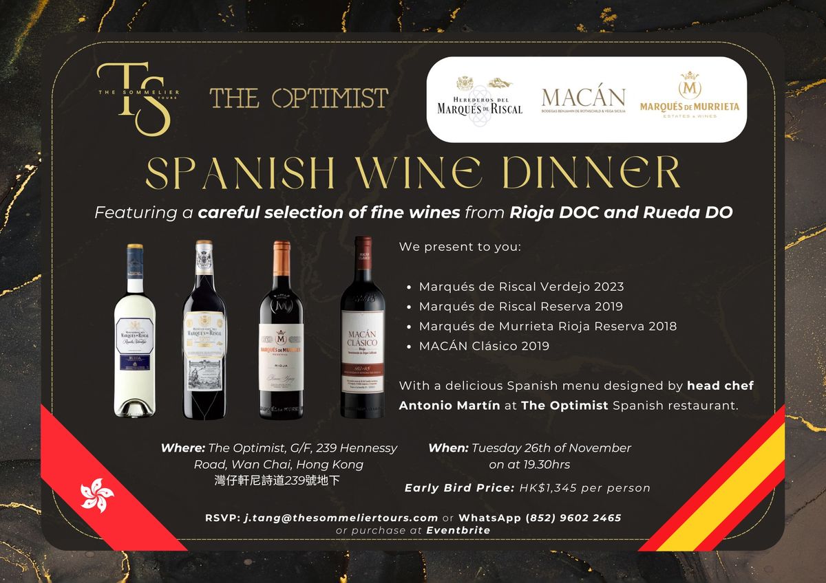 Spanish Wine Dinner