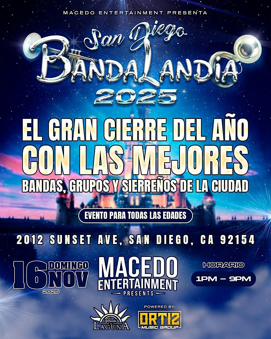 BANDALANDIA SAN DIEGO 2025