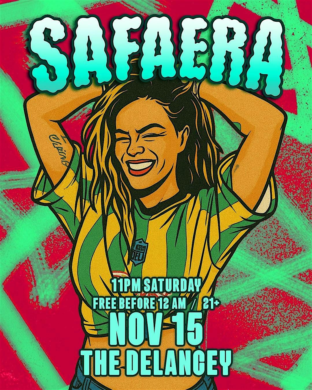 Safaera SATURDAYS @The Delancey