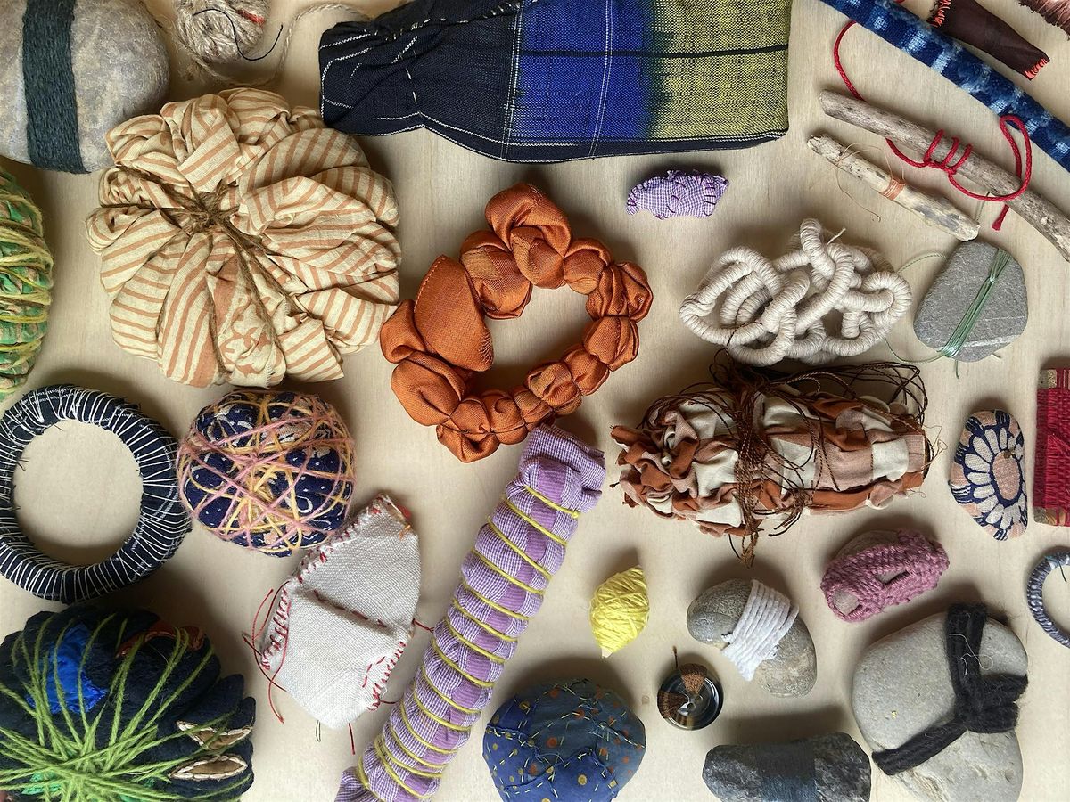 Textile Wrapping and Binding with Broken\/\/Makeshift artist Bridget Harvey