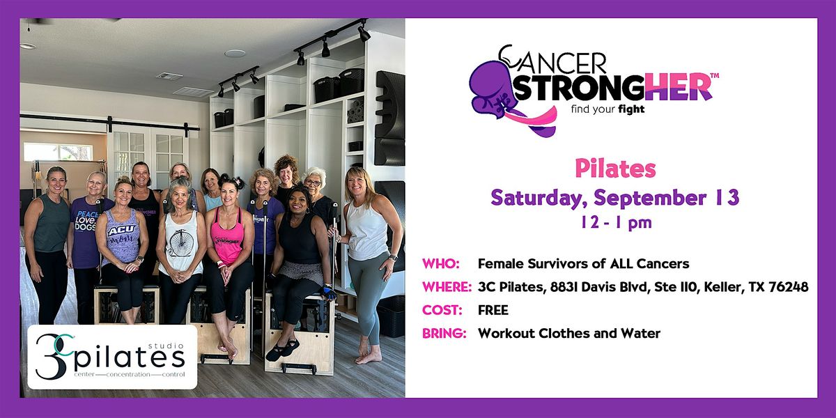 Cancer StrongHER Pilates \u2014 September 13, 2025