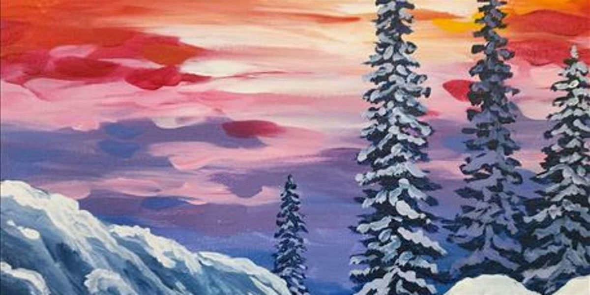 Winter Afternoon - Paint and Sip by Classpop!\u2122