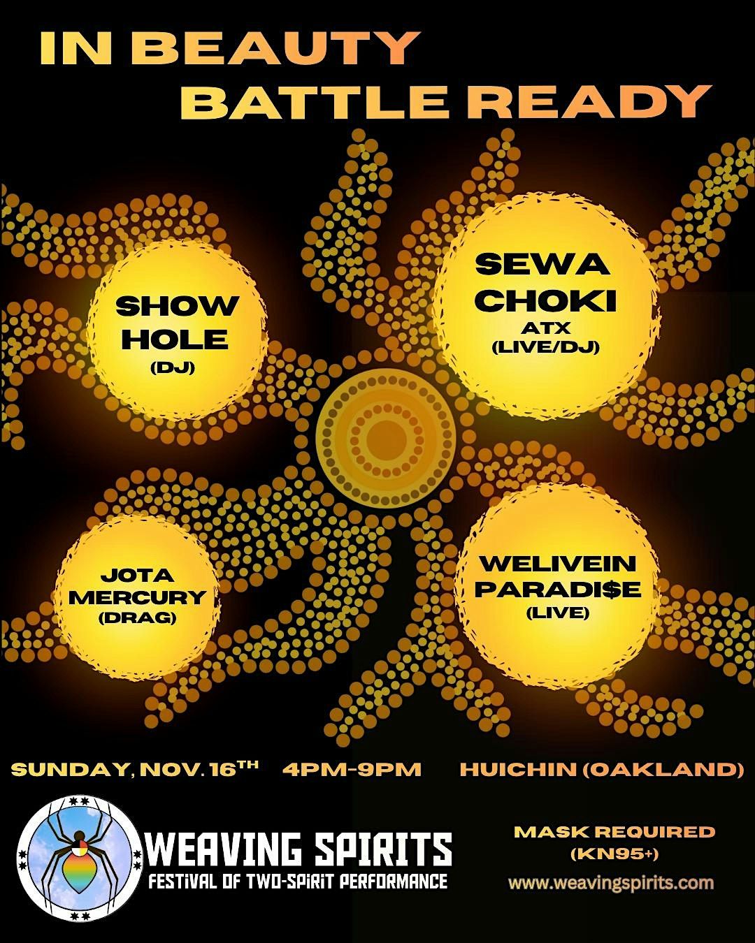 In Beauty \u2600\ufe0f Battle Ready - Weaving Spirits Party!