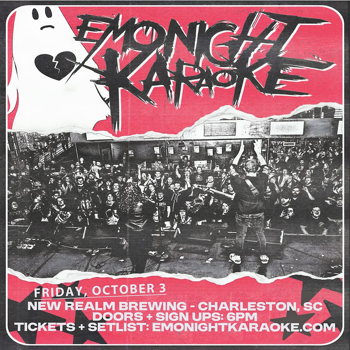 Emo Night Karaoke Charleston 10\/3