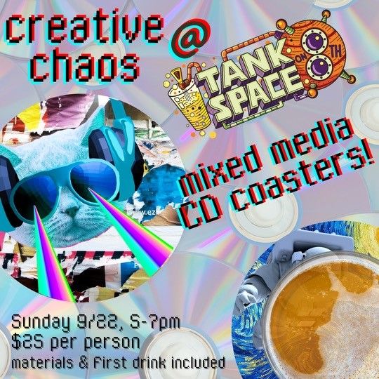 Creative Chaos: CD Coasters