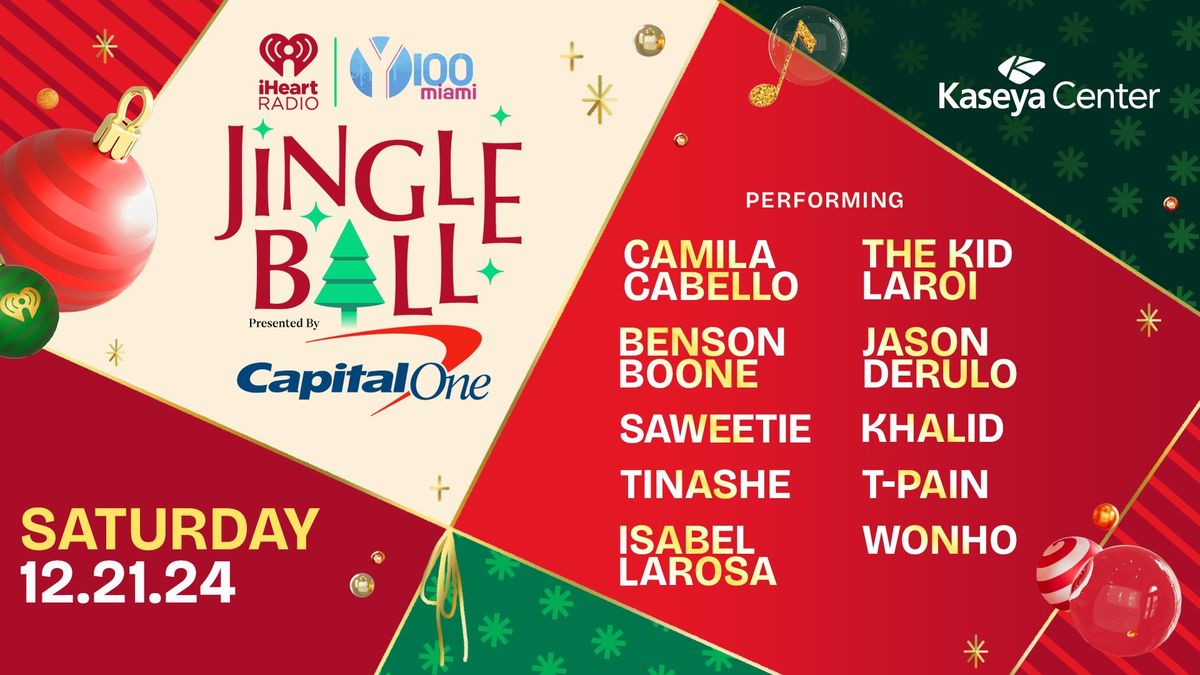 Y100s Jingle Ball presented by Capital One, Kaseya Center, Miami, 21