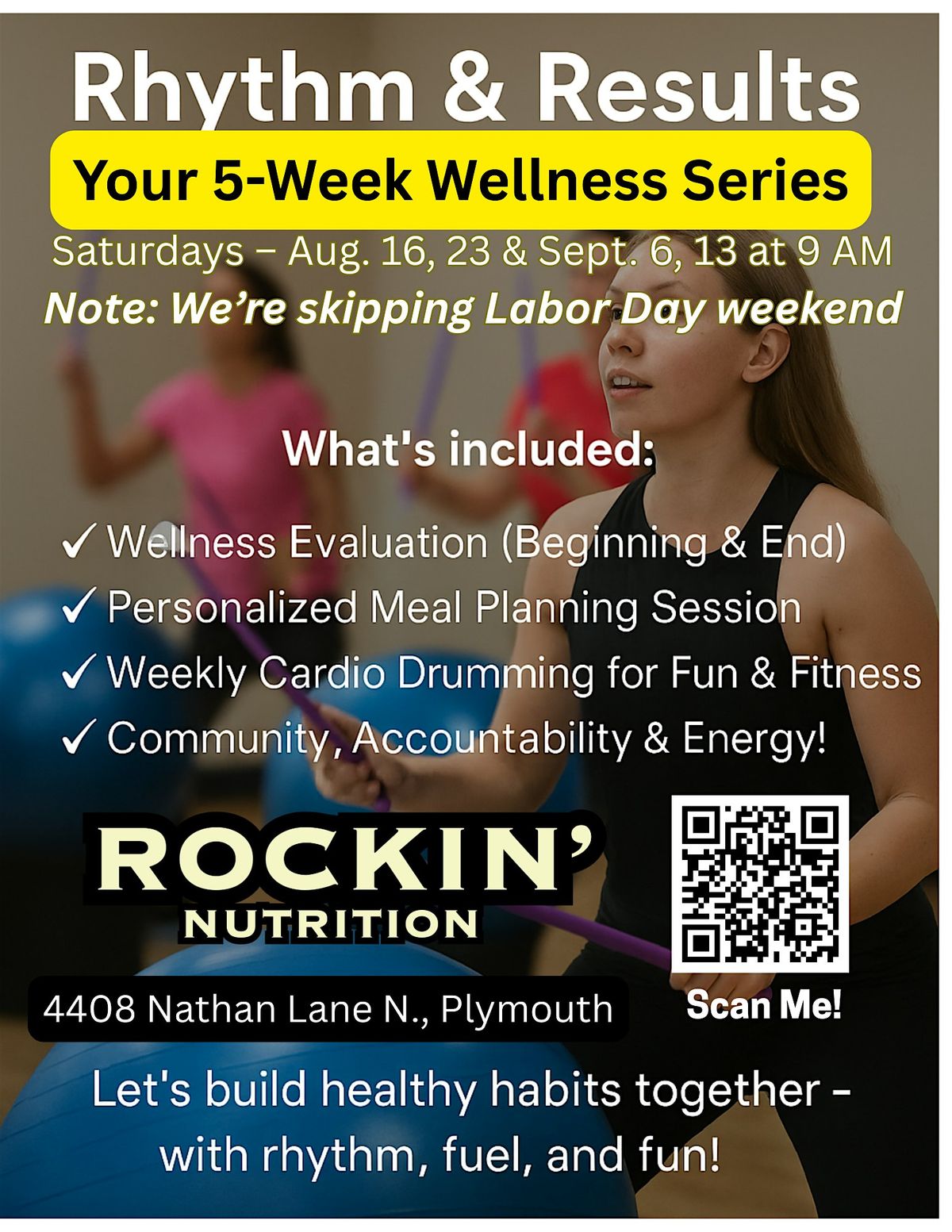 RHYTHM & RESULTS - Your 5 Week Wellness Series