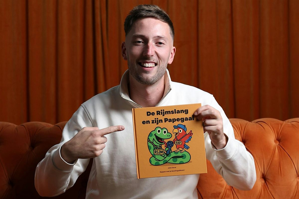 Rapworkshop en boekpresentatie Jelle Verse