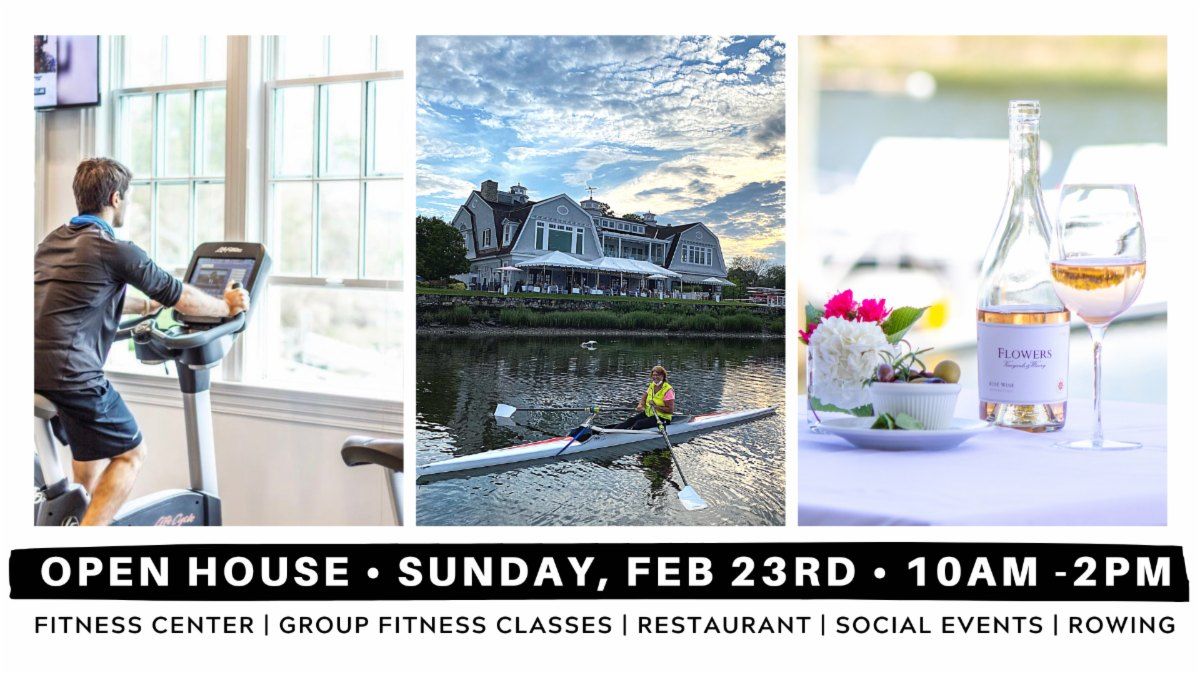 Join us for the Saugatuck Rowing Club Open House on February 23rd!