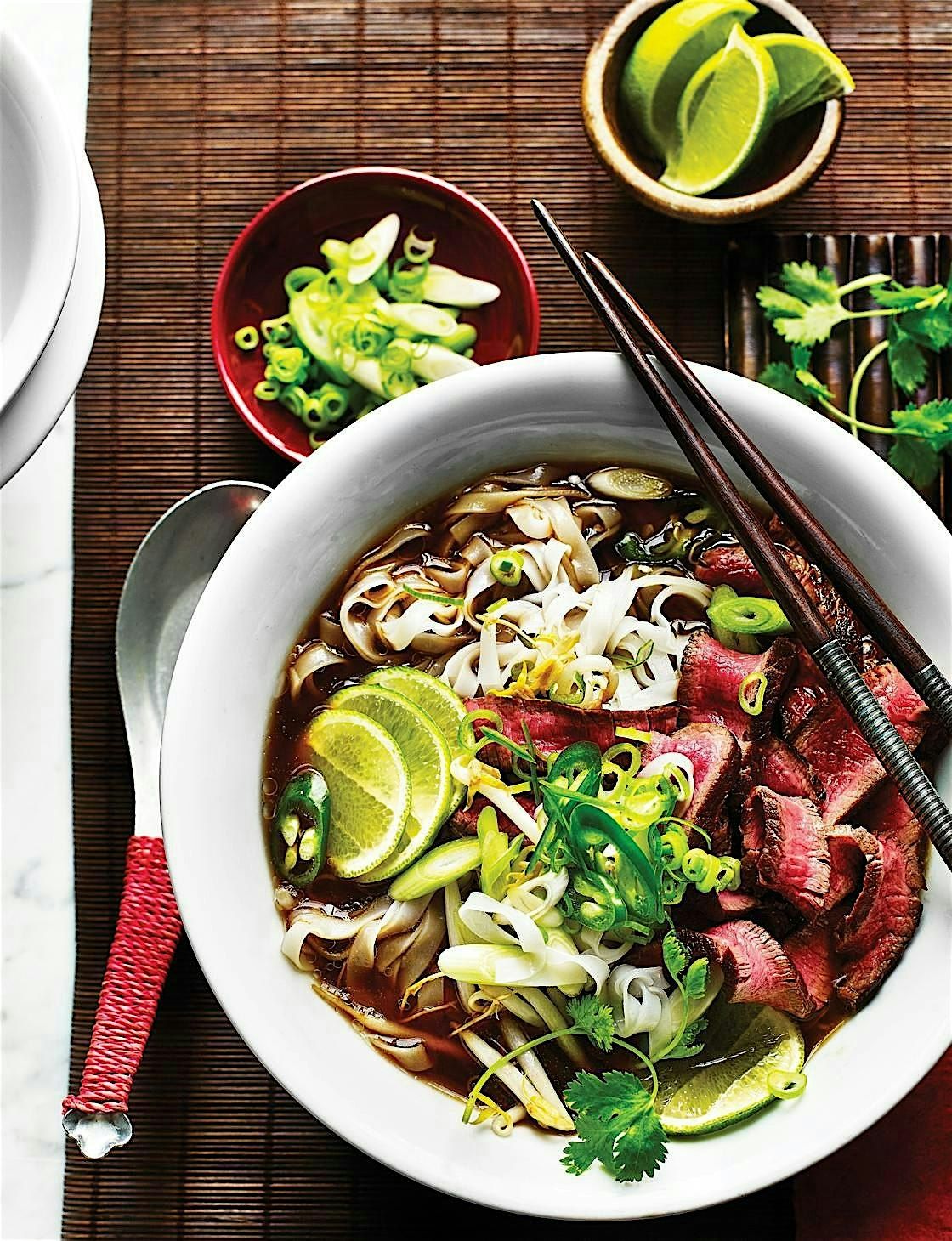 Vietnamese Pho with Wine