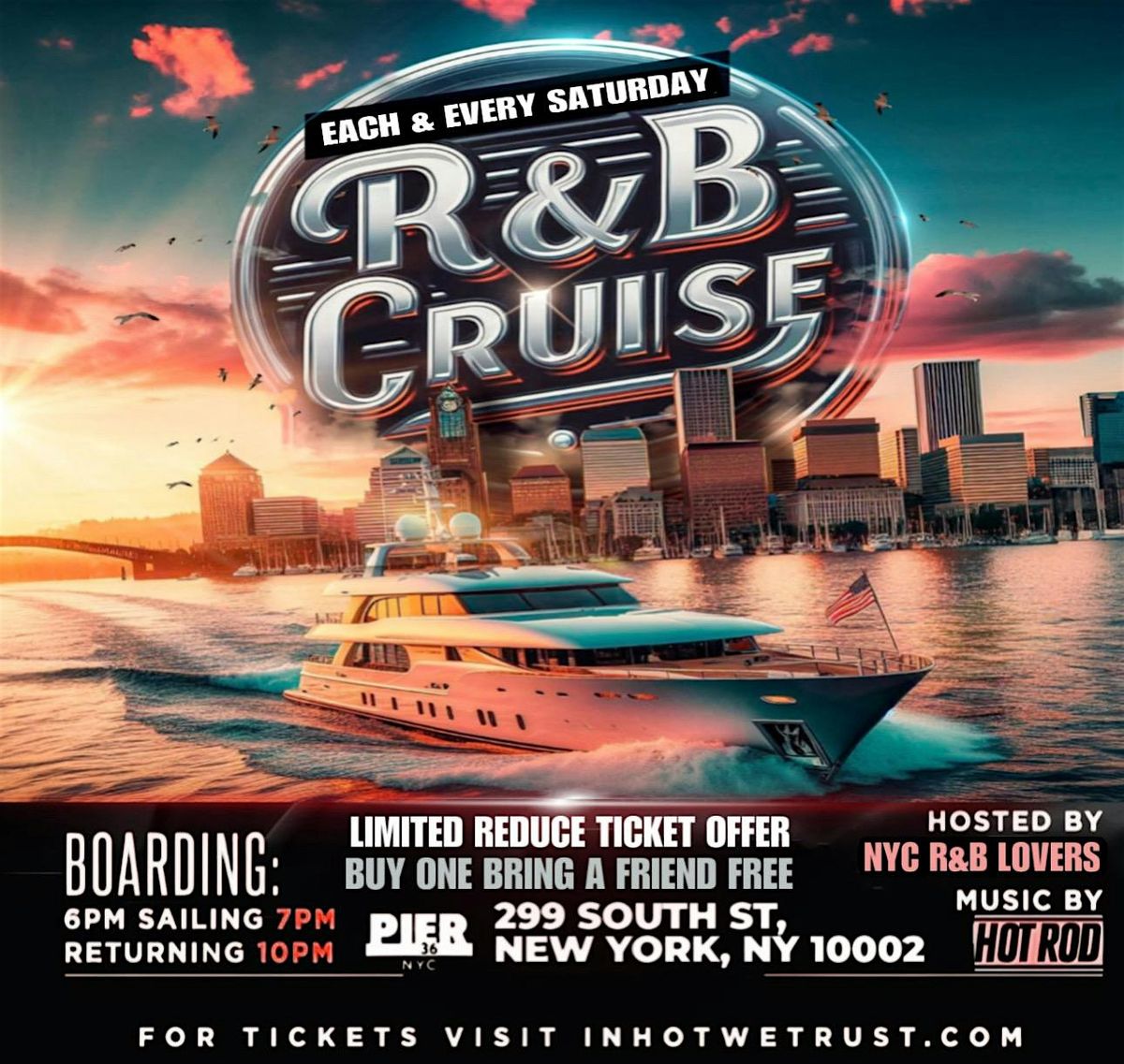 R&B CRUISE SERIES NYC