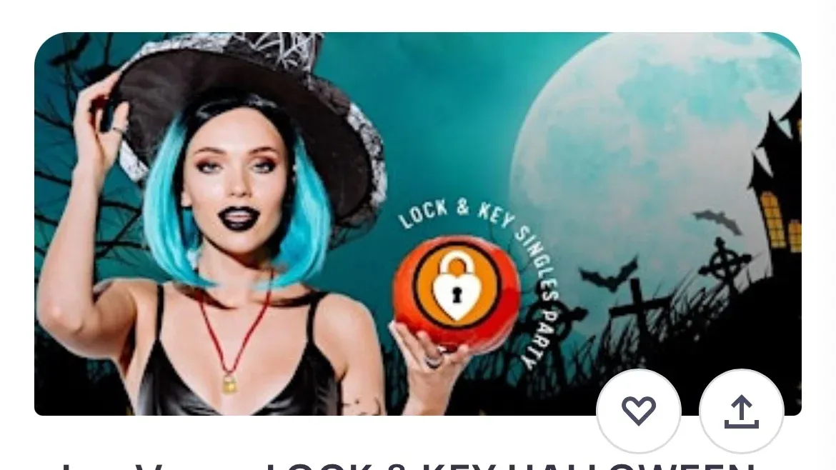 Halloween Lock & Key Singles Party