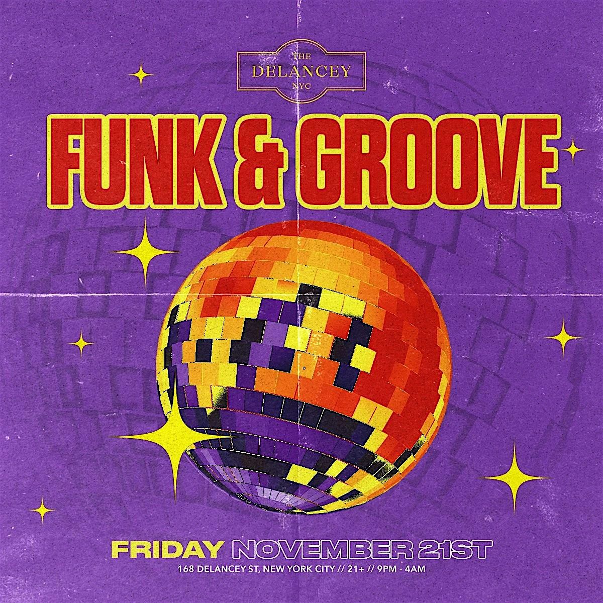 Funk and Groove Night @ The Delancey