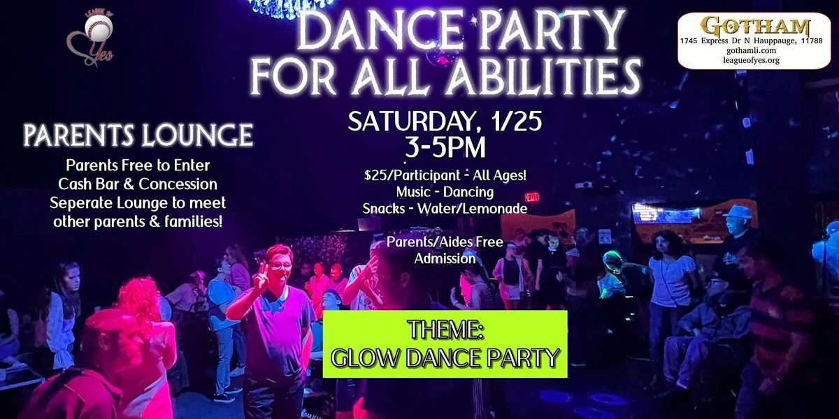 All Abilities Glow Dance Party