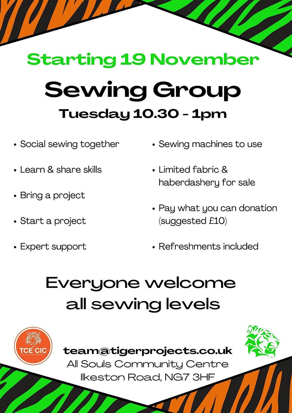 Social Sewing Group