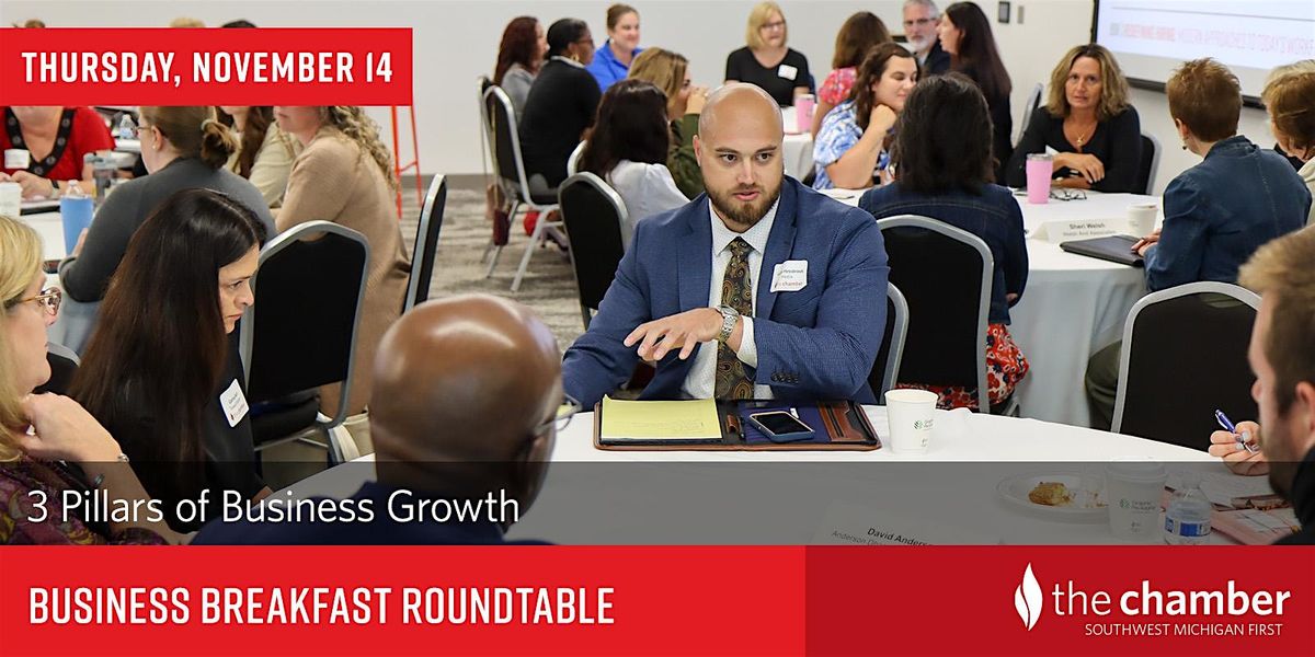 Business Breakfast Roundtable | 3 Pillars of Business Growth