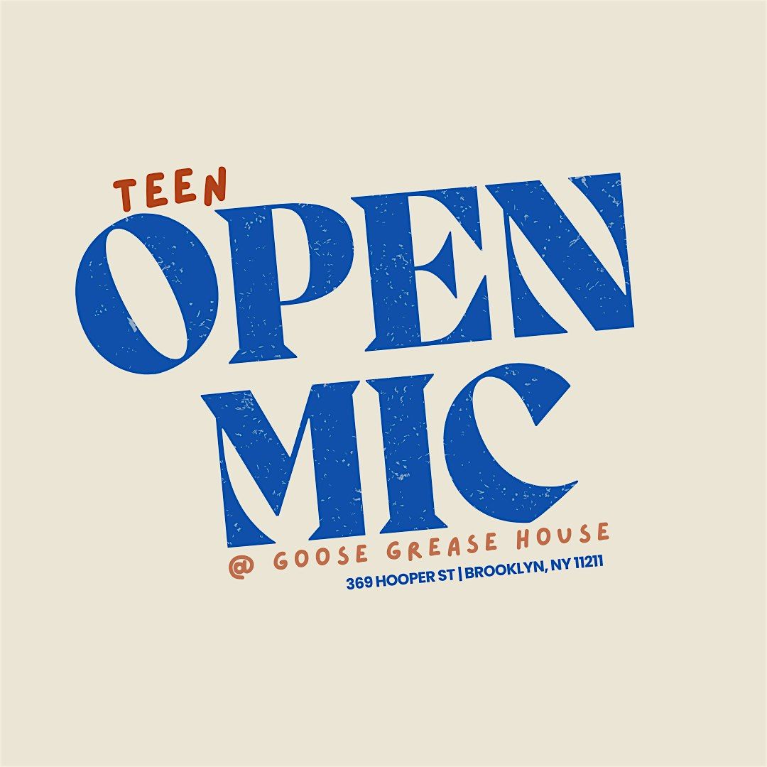 Open Mic Night for Teens