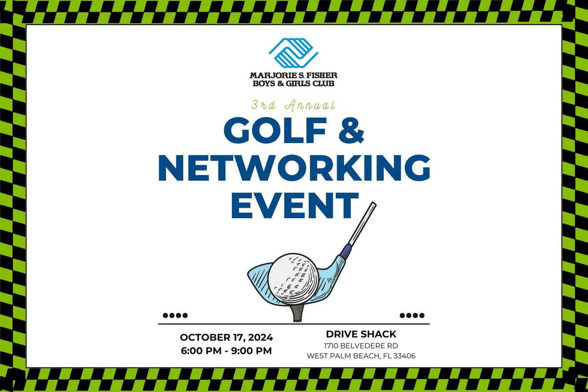 3rd Annual Drive Shack Golf & Networking Event 