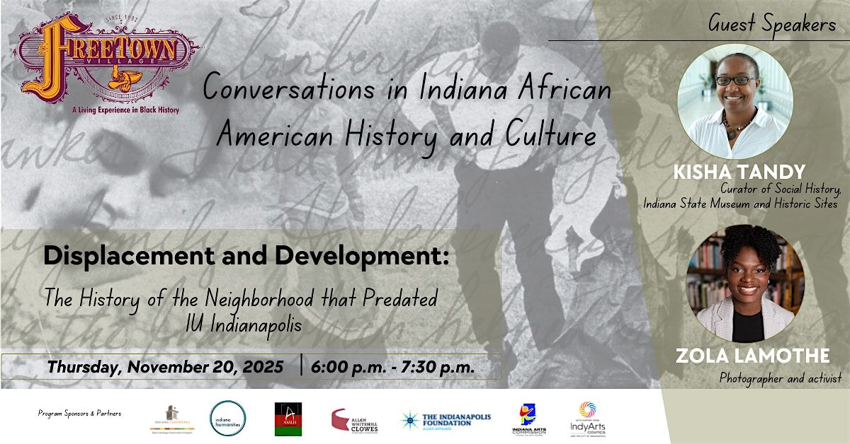 Conversations In Indiana African American History & Culture 11\/20\/2025