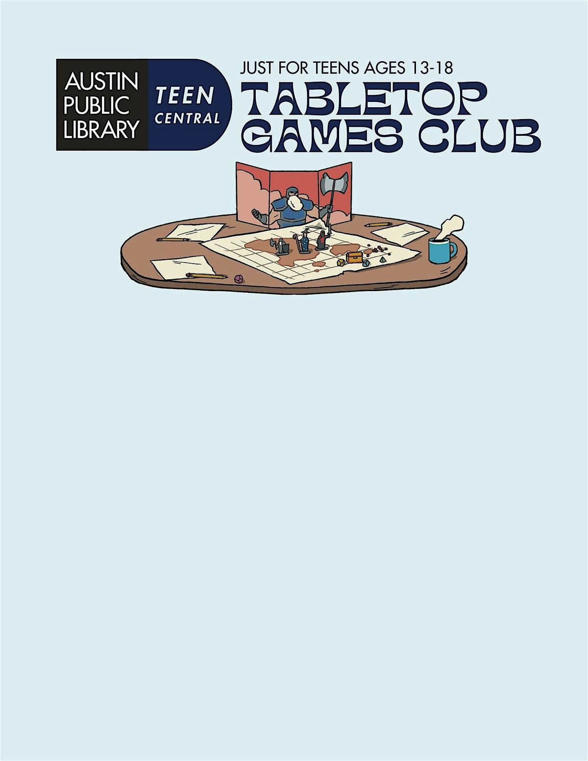 Teen Tabletop Games Club