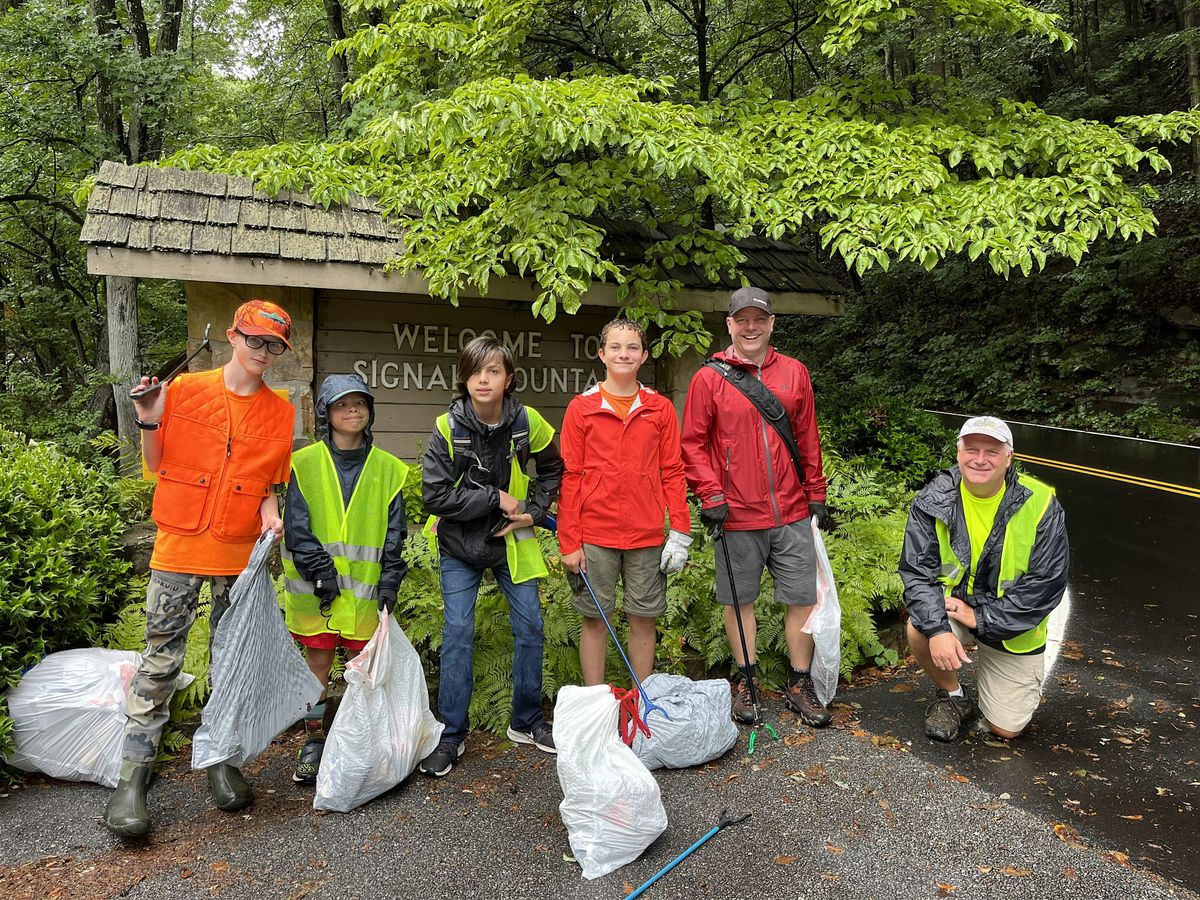 Creek Clean Up: Citico Creek