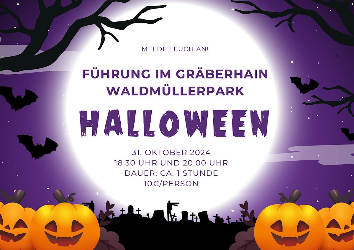 Halloweenf\u00fchrung am Gr\u00e4berhain