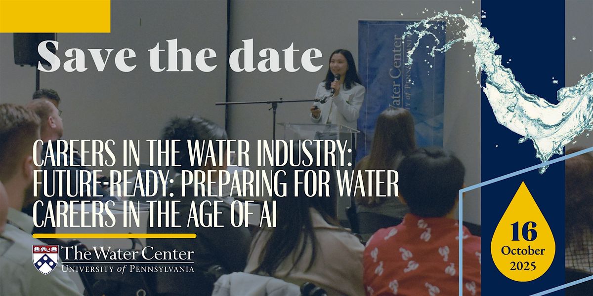 Careers in the Water Industry