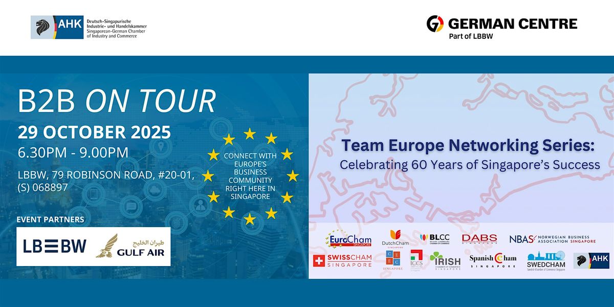 B2B on Tour - Team Europe Networking