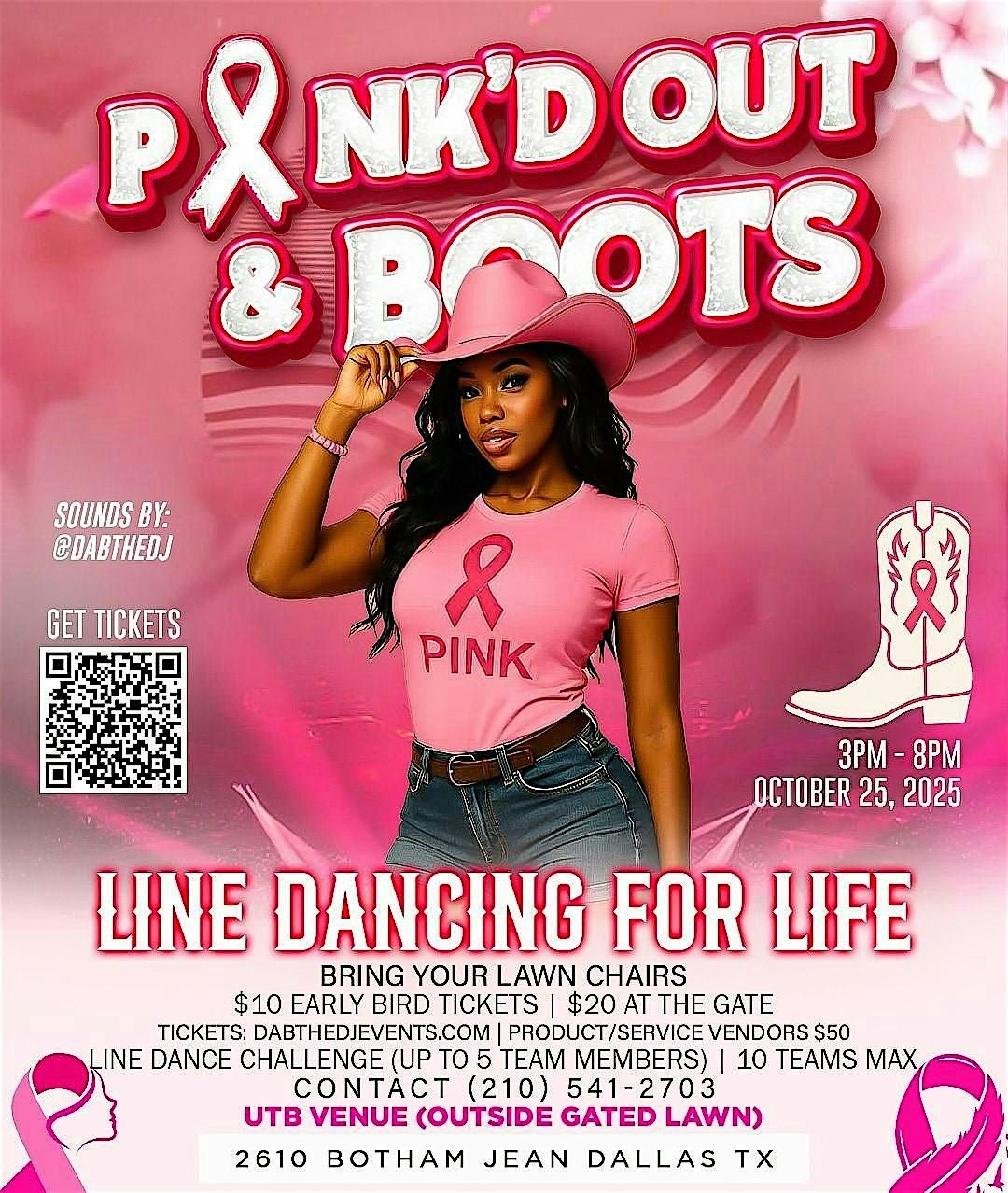 Pink'd Out & Boots Line Dancing For Life