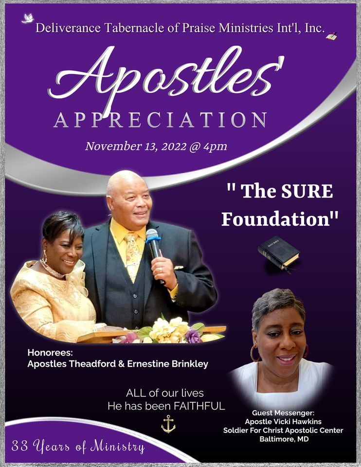 Apostles' Appreciation 2022