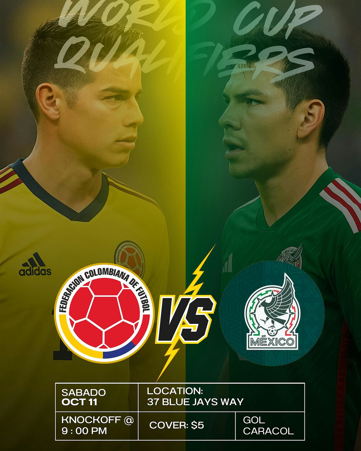 Colombia VS M\u00e9xico