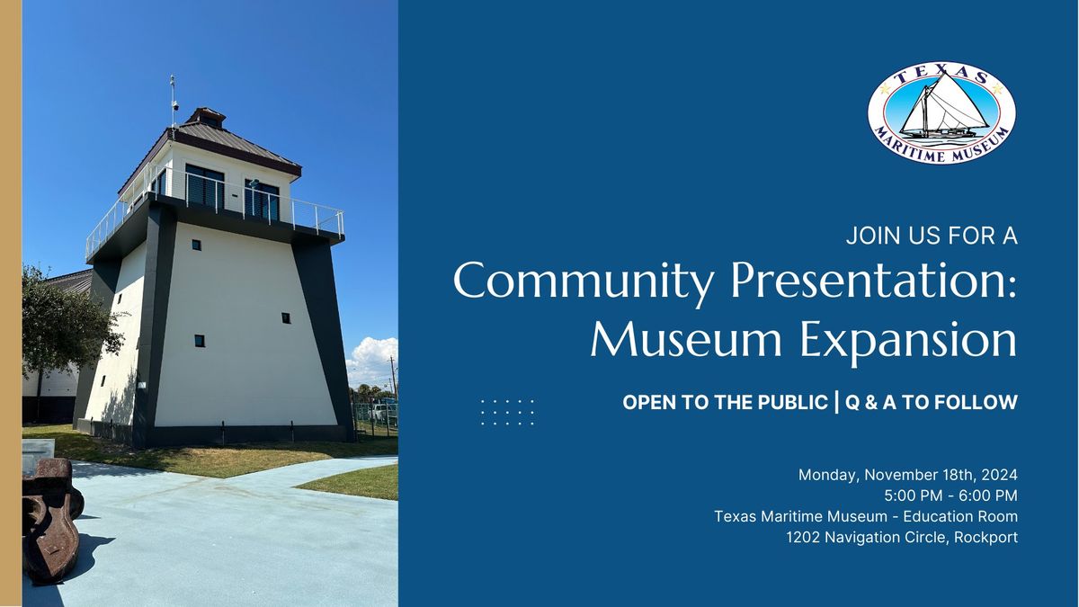 Community Presentation: Museum Expansion - Q&A