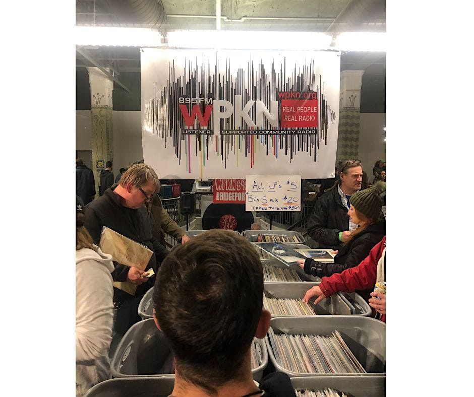 Support WPKN-FM Bridgeport! The WPKN Music Mash.  BIG VINYL RECORD SALE!