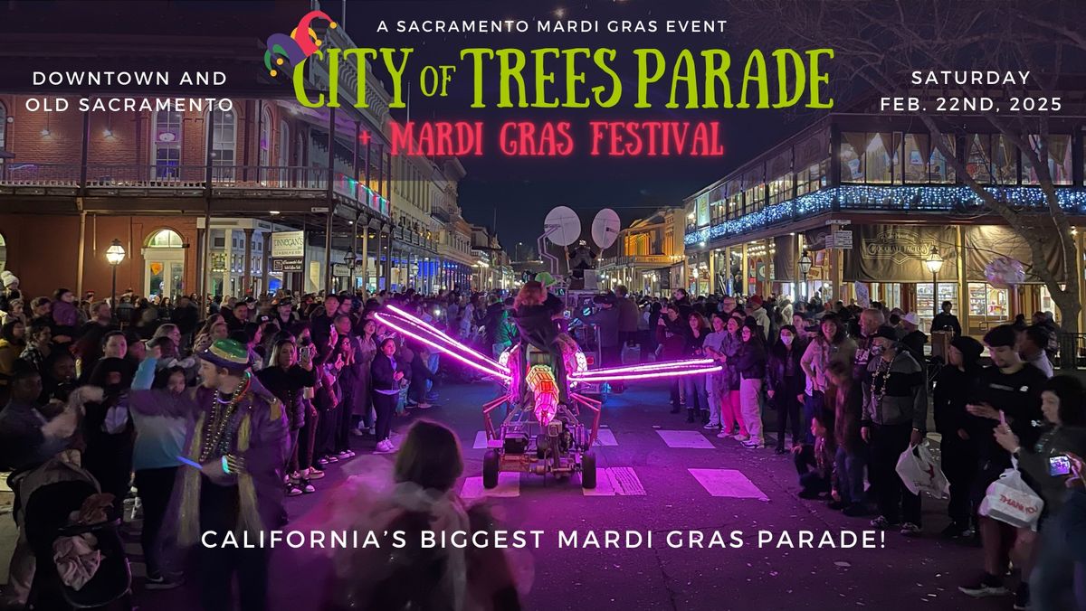 City of Trees Parade & Mardi Gras Festival