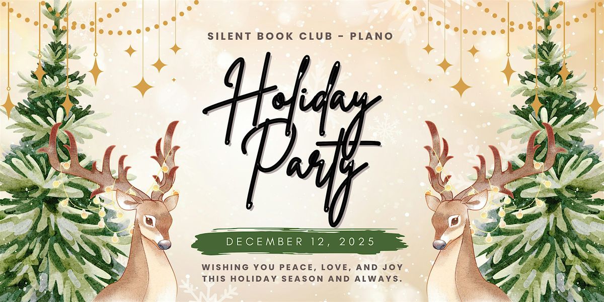 Holiday Party by Silent Book Club - Plano
