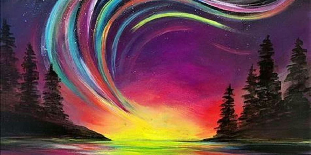 Mystic Lake Moon Reflections - Paint and Sip by Classpop!\u2122