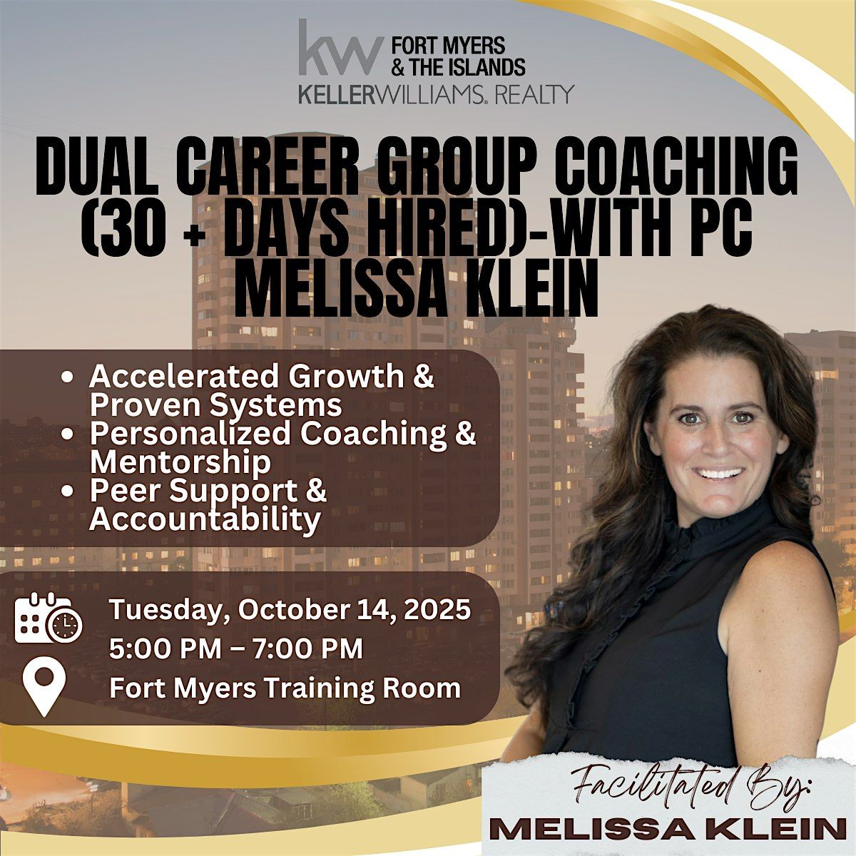 Dual Career group coaching (30 + Days Hired)-with PC Melissa Klein