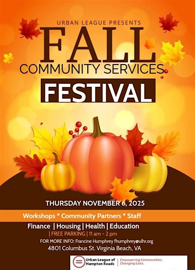 FALL COMMUNITY SERVICES FESTIVAL