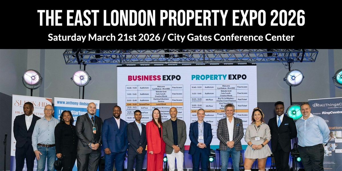East London PROPERTY Expo 2026