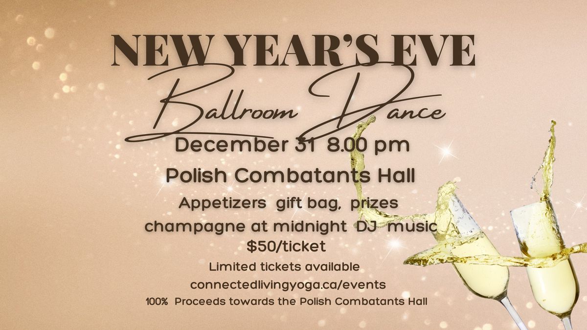 New Year Ballroom Dance - Fundraiser for The Polish Combatants Hall