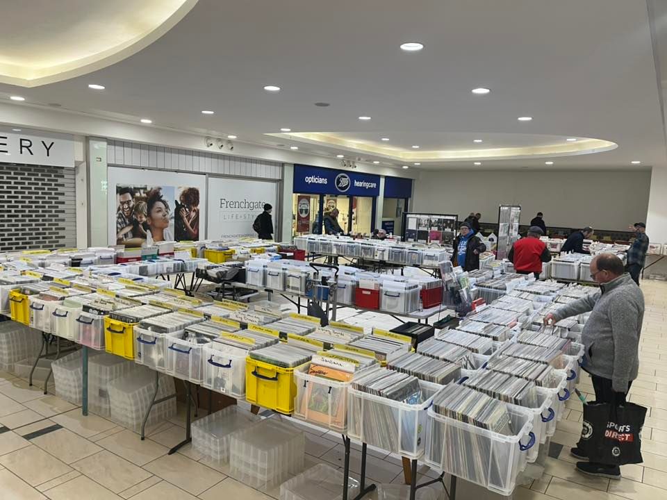 DONCASTER Frenchgate Shopping Centre RECORD FAIR Sat 6th July DN1 1SW.  Free Entry.
