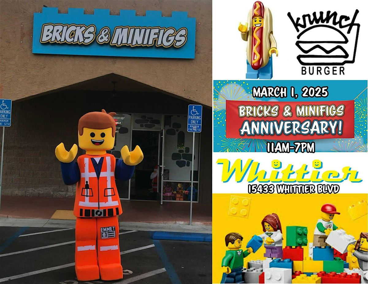 LEGO Bricks and Minifigs 2nd Anniversary